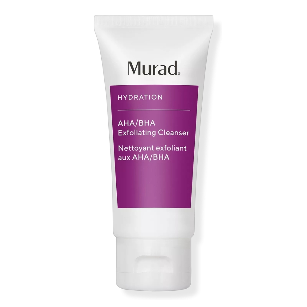 New Murad Hydration AHA/BHA Exfoliating Cleanser Travel Size 60mL 2 Fl Oz